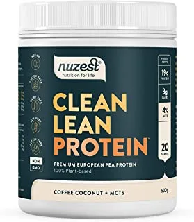 Nuzest-Clean Lean Protein - Coffee Coconut +Mcts, 500 gm