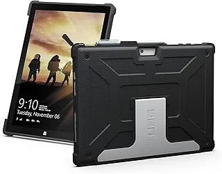 URBAN ARMOR GEAR UAG Designed for Microsoft Surface Pro 7 Plus, Pro 7, Pro 6, Pro 5th Gen (2017) (LTE), Pro 4 Feather-Light Rugged [Black] Aluminum Stand Military Drop Tested Case