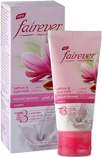 Fairever Natural Fairness Cream بالزعفران والحليب النقي ، 50 جم