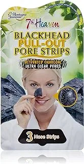 7th Heaven Montagne Jeunesse Blackhead Pull-Out Nose Pore Strips, 3 Sheets