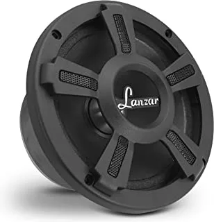 Lanzar Upgraded Opti Pro 6.5High Power MidBass - Powerful 500 Watt Peak 105Hz 12 kHz Frequency Response 30 Oz Magnet Structure 4 Ohm w/Paper Cone and Foam Surround Full Range Speaker - OPTI6MI