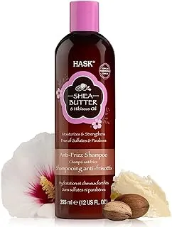 Hask Shea Butter & Hibiscus Oil Shampoo 355 Ml