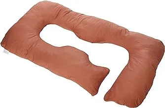 Novo 2.5Kg Pp Cotton Comfort Pillow, Brown - 145X80X25Cm, Free Size