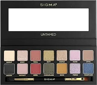 Sigma Beauty Cor-de-Rosa Eyeshadow Palette, Paraben-free, Pigmented & blendable MATTE, SHIMMER & METALLIC shades, on the go, Long-lasting Vegan makeup.