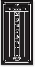 Dart World Cricketeer Mini Scoreboard, Black, Standard