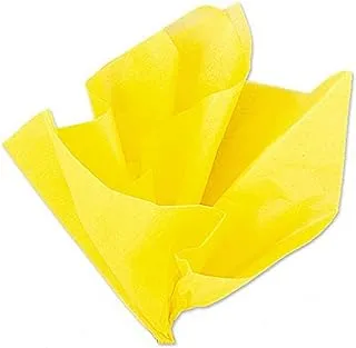 Unique Tissue Sheets Yellow, 20x26