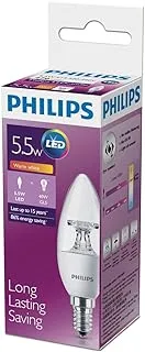 Philips E14 LED Candle Light, 5.5W, 470lm, Amber