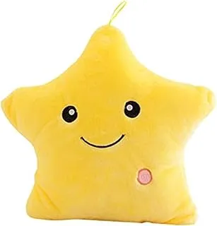 COOLBABY led luminous colorful five-pointed star plush toy