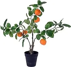 Dubai Garden Centre Artificial Orange Tree, 55 cm Height, Green/Orange