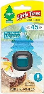 Little Trees Vent Liquid Caribbean Colada Air Freshener, Ctk-52625