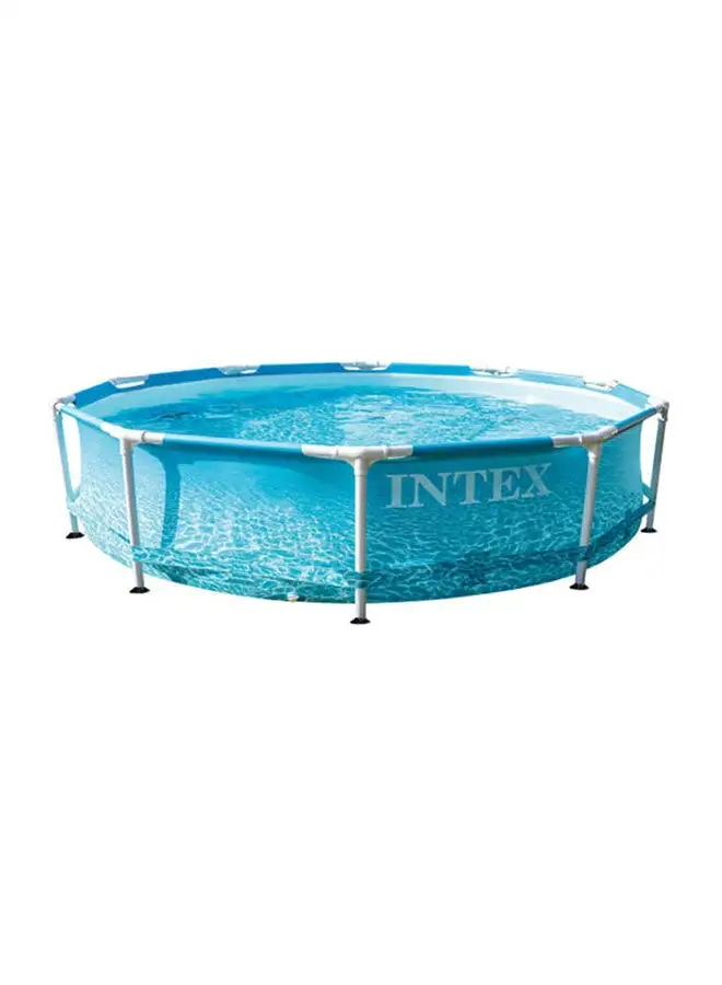 INTEX Beachside Frame Round Swimming Pool 305x76cm