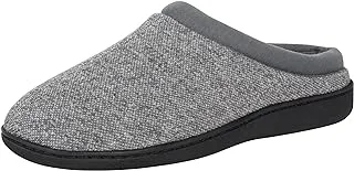 Hanes Men's Slippers House Shoes Moccasin Comfort Memory Foam Indoor Outdoor Fresh Iq