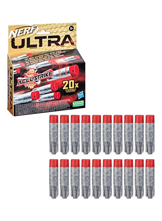 NERF Ultra Accustrike 20 Dart Refill Pack 4.4x15.2x17.5cm