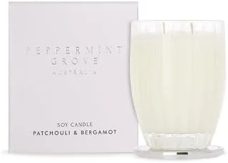 Peppermint Grove Patchouli and Bergamot Soy Candle 350 g