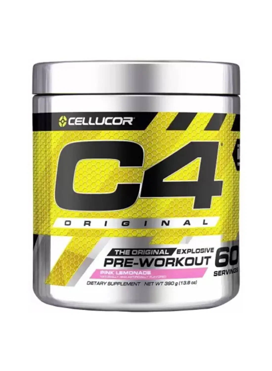 CELLUCOR C4 Original Explosive Pre-Workout - Pink Lemonade - 60 Servings 390 Gm