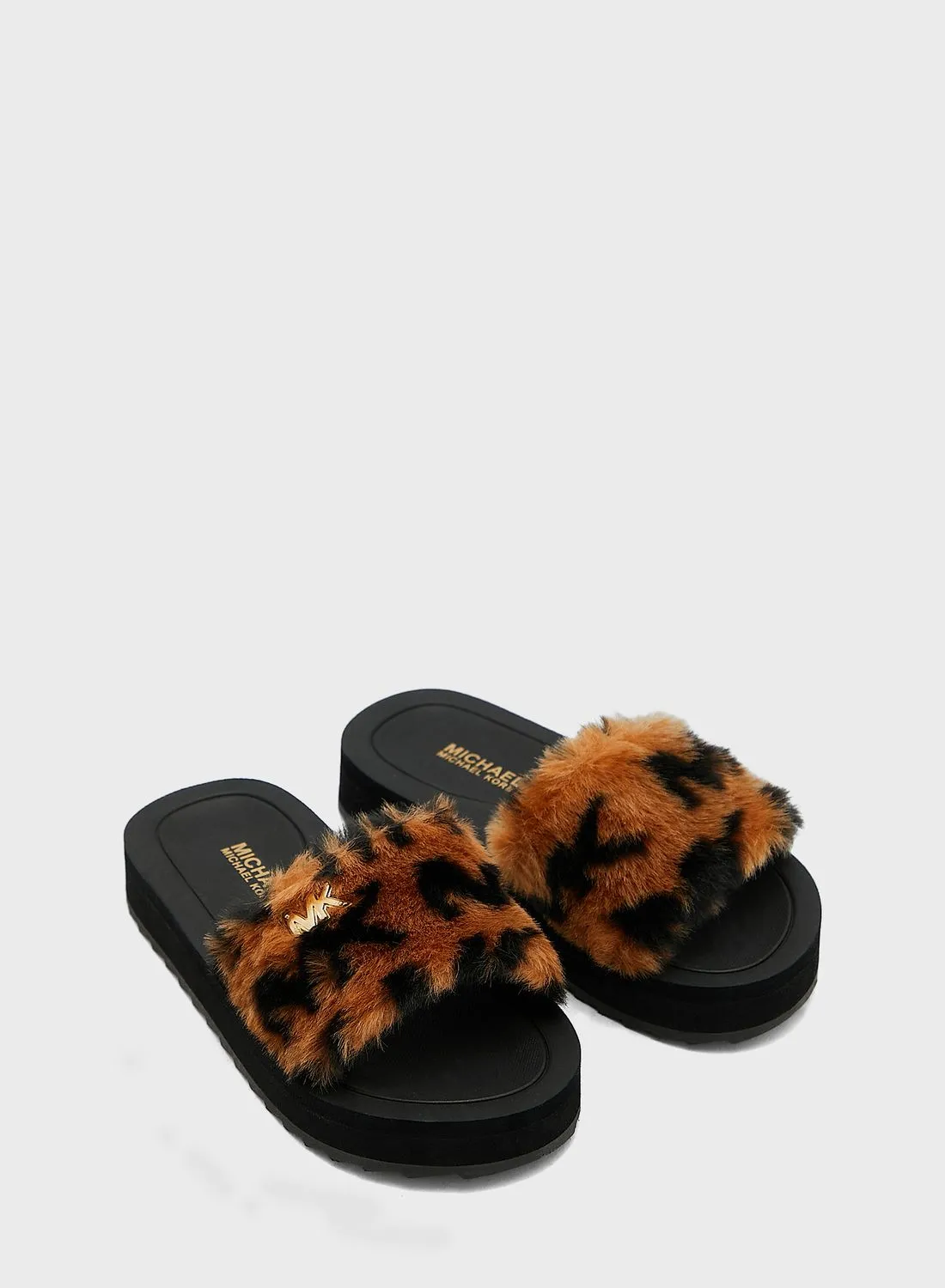 Michael Kors Youth Fur Slide