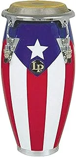 Latin Percussion LP817910 Wood Conga - Puerto Rican Flag