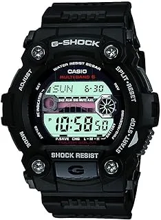 ساعة كاسيو الرجالية GW-7900-1CR G-Shock بشاشة عرض رقمية سوداء كوارتز ، سوداء ، كرونوغراف ، رقمية