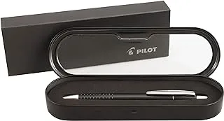 PILOT Axiom Collection Retractable Ballpoint Pen, Black Barrel, Blue Ink, Medium Point (90060)