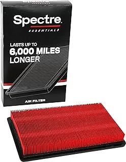 Spectre Essentials Engine Air Filter: Premium Car Air Filter, Lasts Up To 6,000 Miles Longer: Fits Select 1997-2005 CHEVY/PONTIAC/OLDSMOBILE (Classic, Malibu, Grand Am, Alero), SPA-2121