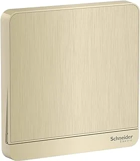 Schneider Electric AvatarOn, 1 Gang, Two Way Switch, 16AX 250V, Gold Hairline, E8331L2_GH