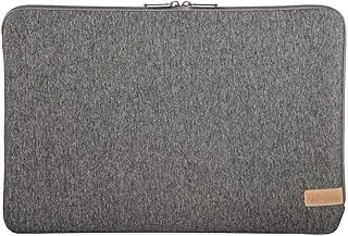 Hama 217107 Jersey Laptop Bag, 36 cm Size, Dark Grey