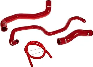 Mishimoto MMHOSE-350Z-03RD Silicone Radiator Hose Kit Compatible With Nissan 350Z 2003-2006 Red