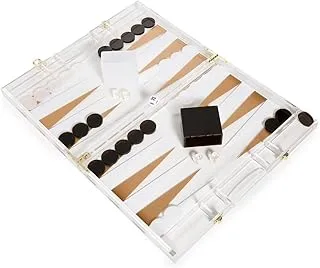 SunnyLIFE Lucite Backgammon