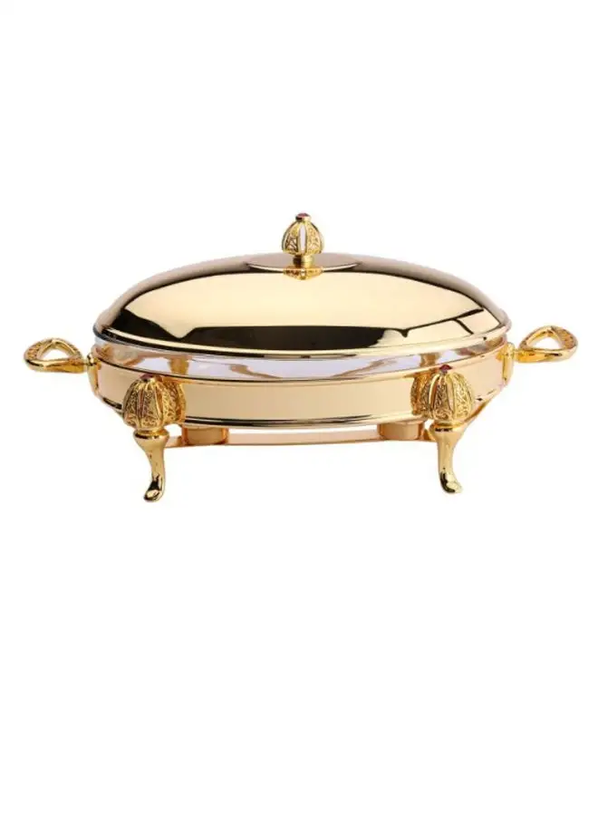 REGENT Royal Oval Food Warmer Gold