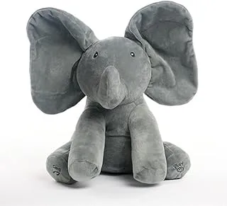 Peek-a-Boo Elephant Animated Talking Singing Stuffed Plush Elephant Stuffed Doll Toys Kids Gift