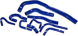 Mishimoto MMHOSE-CIV-88BL Silicone Radiator Hose Kit Compatible With Honda Civic 1988-1991 Blue