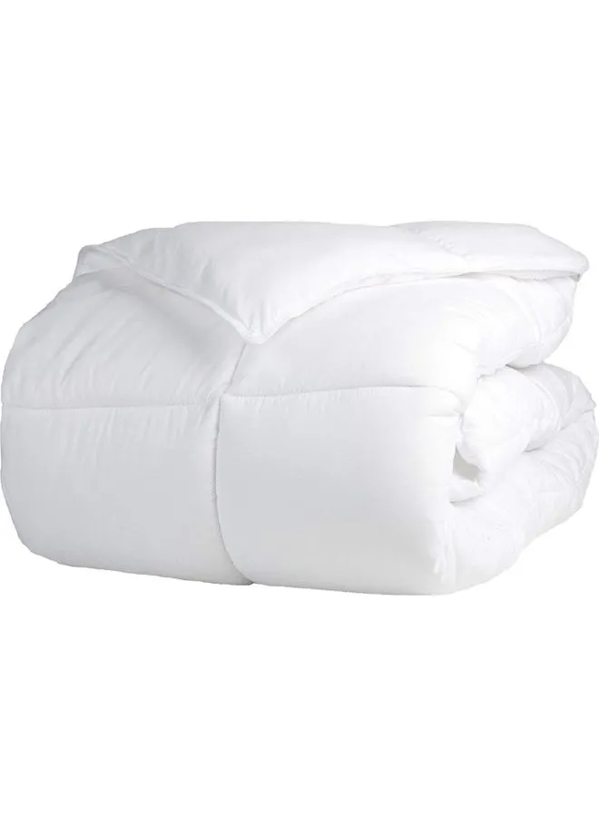 Maestro Single Downproof Duvet Cover Cotton White