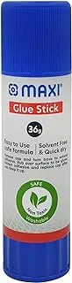 Maxi Glue stick 36G,The Maxi Glues fast, strong and durable, highly efficient and washable,easy to use safe formula solvent free and quick dry.non toxic