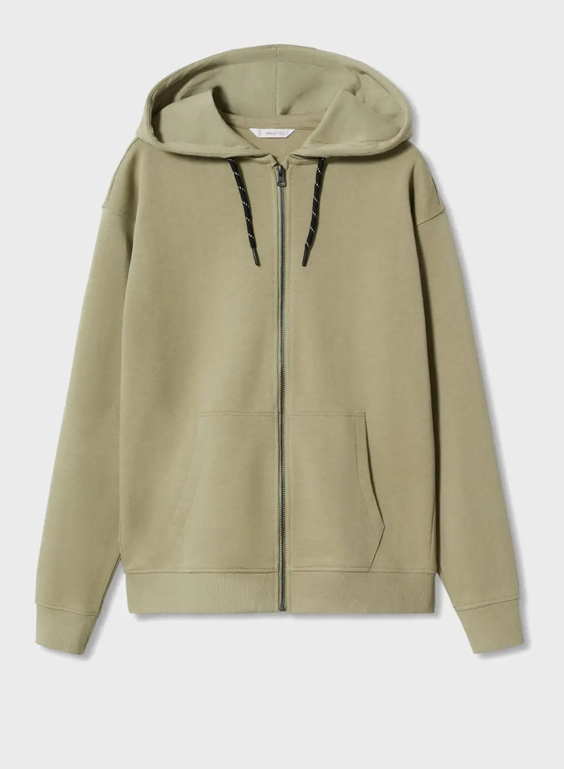 MANGO Kids Essential Zip Through Hoodie