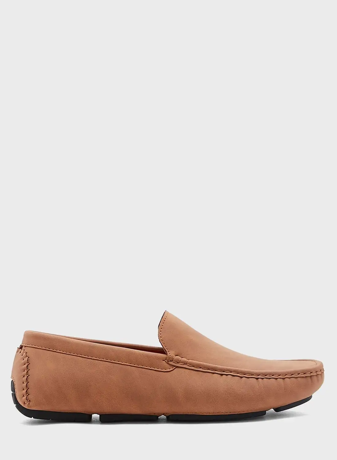 Robert Wood Webbing Detail Casual Loafers