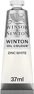 Winsor & Newton Winton Oil Color, 37 ml (1.25-oz), Zinc White