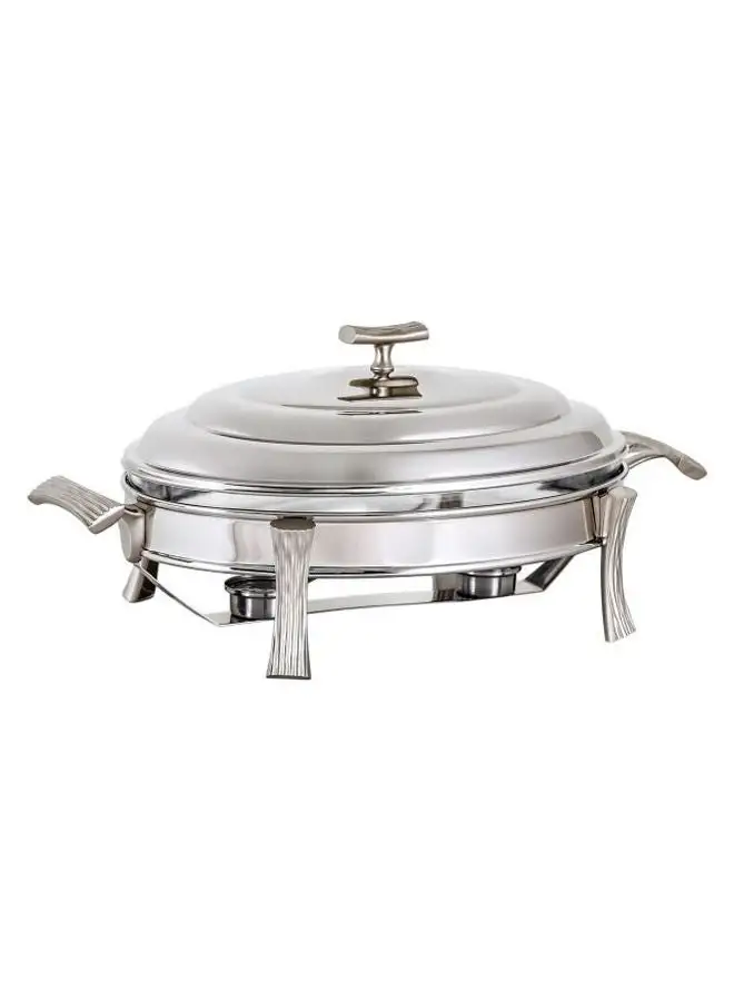 REGENT Onda Stainless Steel Oval Warmer Silver 3Liters