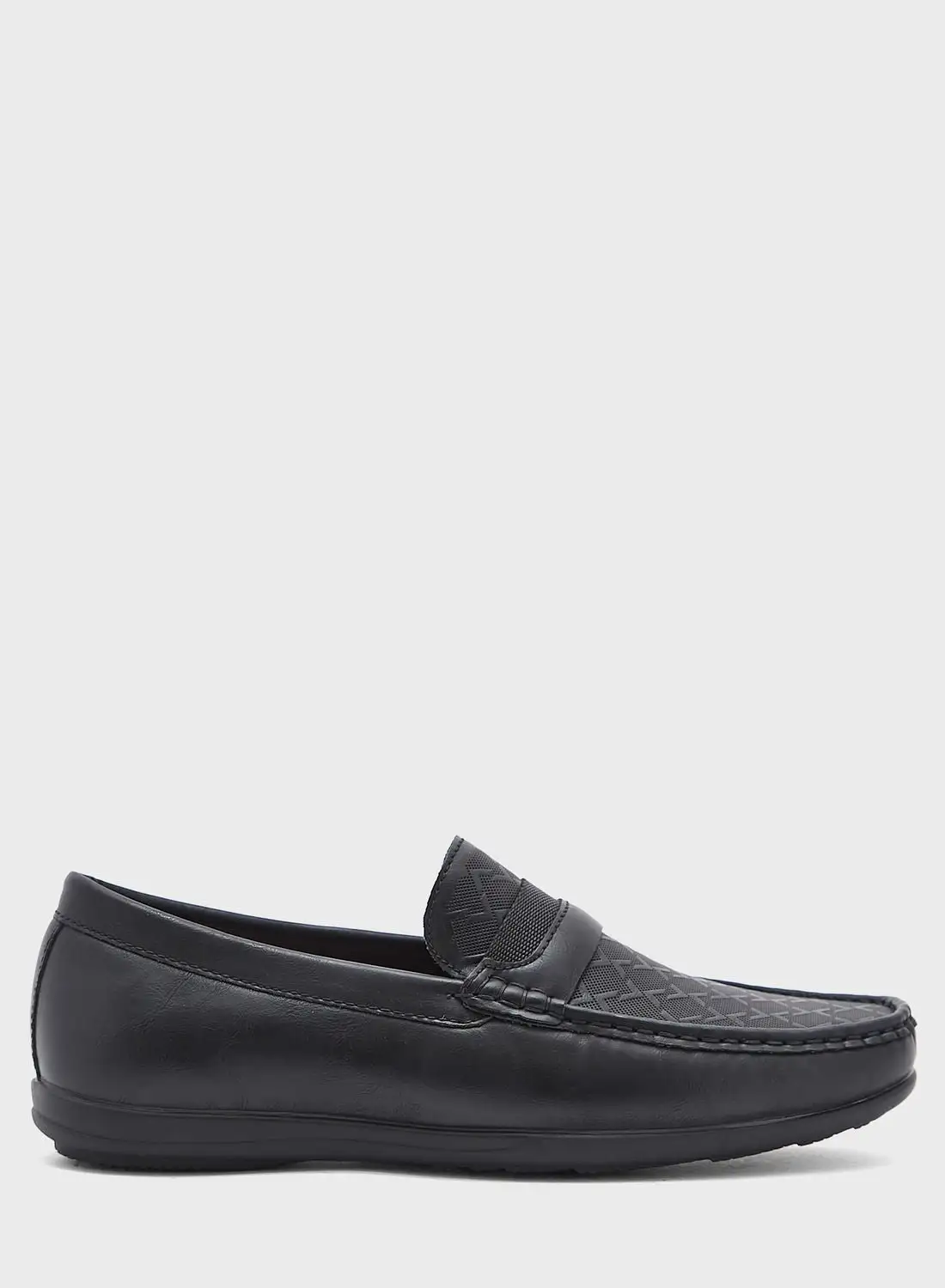 Robert Wood Webbing Detail Loafers