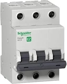 Schneider Electric Easy9 miniature circuit breaker- 3P - 25 A - C curve - 6000 A - 400 V, EZ9F56325