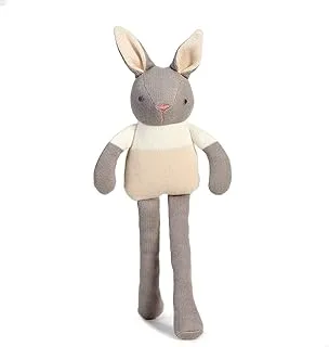 ThreadBear Design Baby Threads Grey Bunny Doll