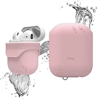 جراب Elago المقاوم للماء لسماعات Apple Airpods - وردي جميل