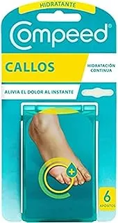 Compeed 198102.8 Callos Continuous Hydration Pack Of 6, Plastic