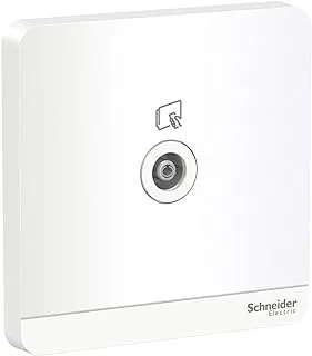 Schneider Electric AvatarOn, 1 Gang, TV socket, White, E8331TV_WE