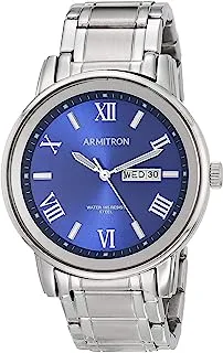 Armitron Men's 20/4935 Day/Date Function Dial Bracelet Watch, Quartz Movement