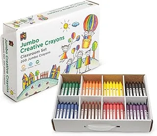 EC Vantage Jumbo Crayons Box 200-Pieces Set