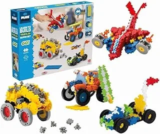 Plus-Plus GO! Learn To Build Vehicles Super Set