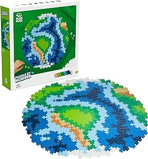 Plus-Plus Puzzle By Number Earth 800pcs