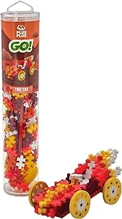 Plus-Plus Color Cars Fire / 200 pcs Tube