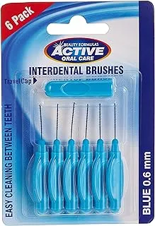 Beauty Formulas BF INTERDENTAL BRUSHES 6PK 0.60MM:11358