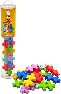 Plus-Plus BIG Tropical / 15pcs Tube